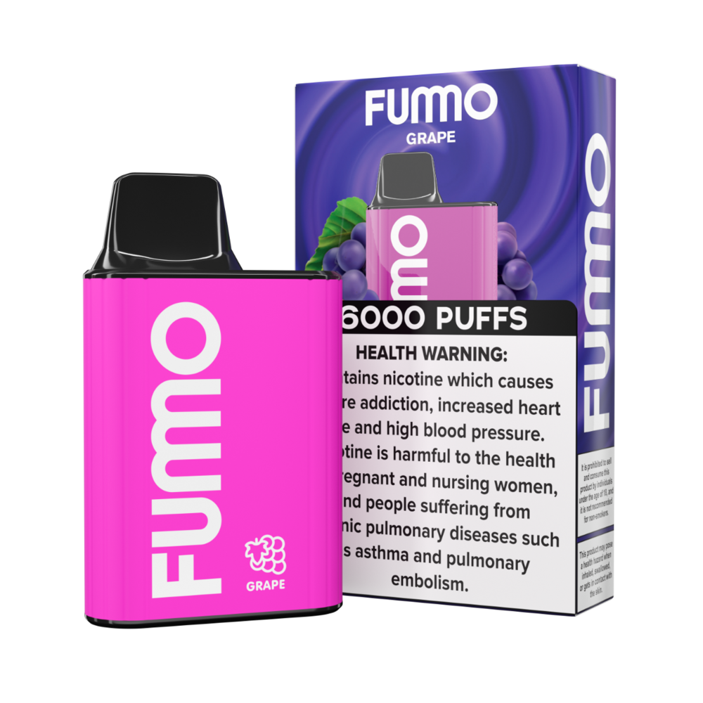 Fummo King - Grape - 20mg/ml 6000 Puffs