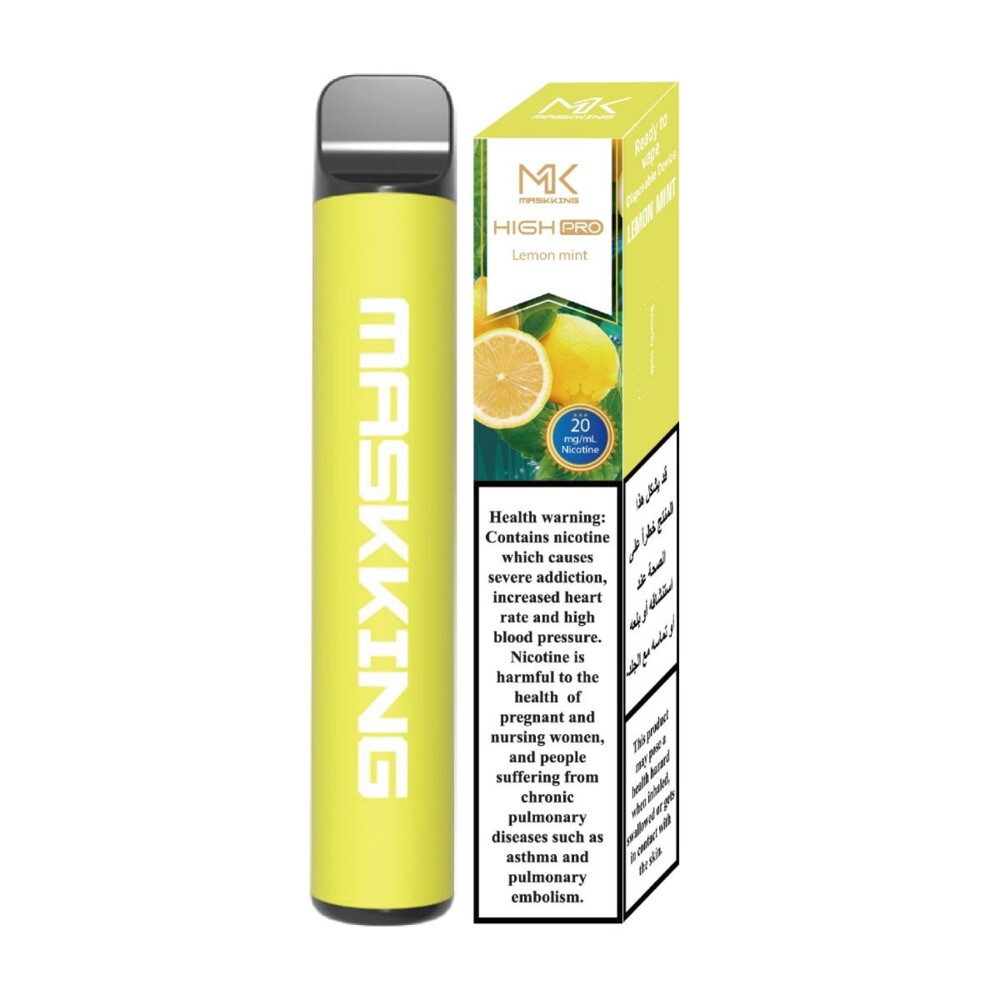 Maskking High PRO - Lemon Mint 20mg/ml-1600 puffs