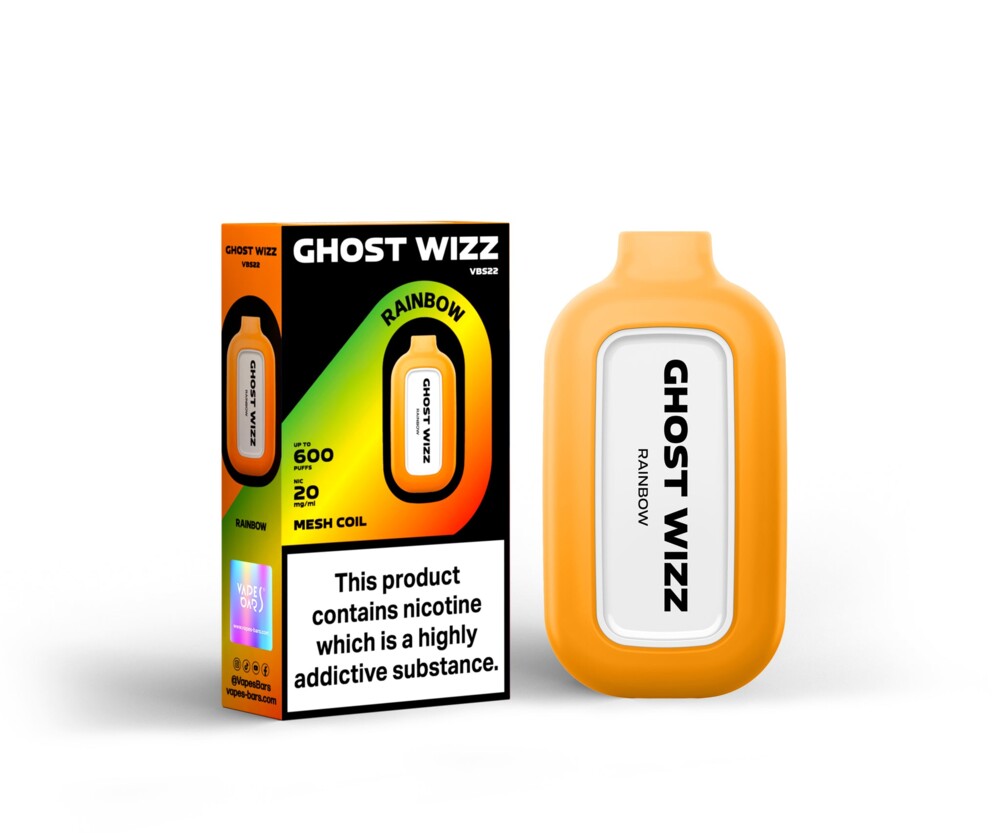Ghost Wizz - Rainbow - 20mg/ml 600 Puffs
