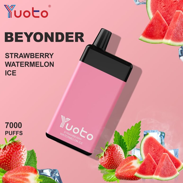Yuoto Vape Beyonder - Strawberry Watermelon Ice - 50mg/ml 7000 Puffs