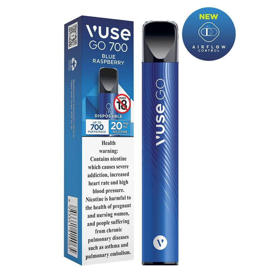 Vuse Go - Blue Raspberry - 20mg/ml 700 Puffs