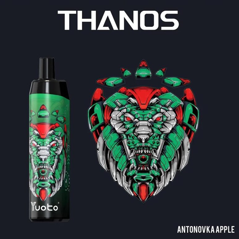 Yuoto Vape Thanos - Antonovka Apple - 50mg/ml 5000 Puffs