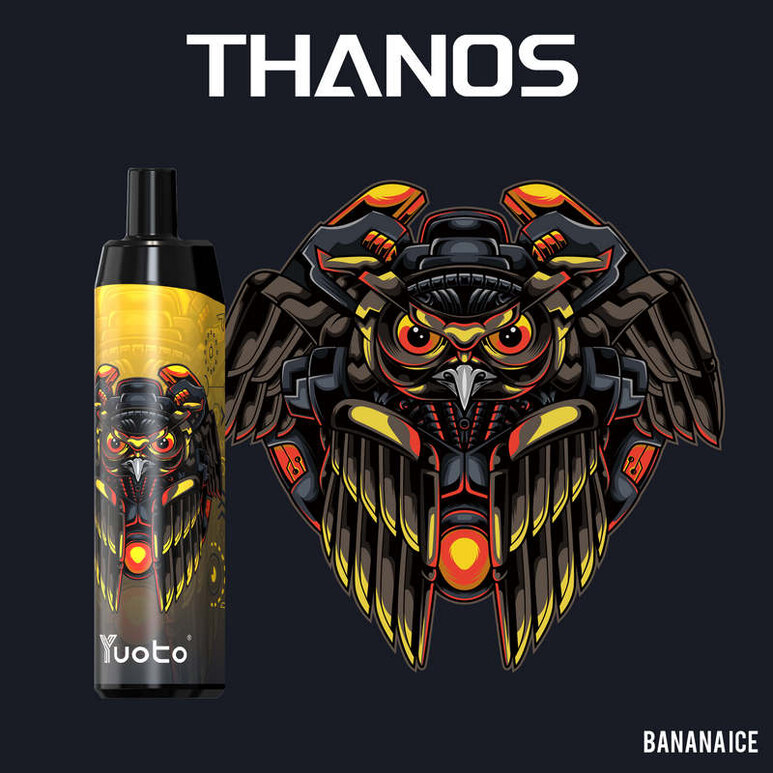 Yuoto Vape Thanos - Banana Ice - 50mg/ml 5000 Puffs