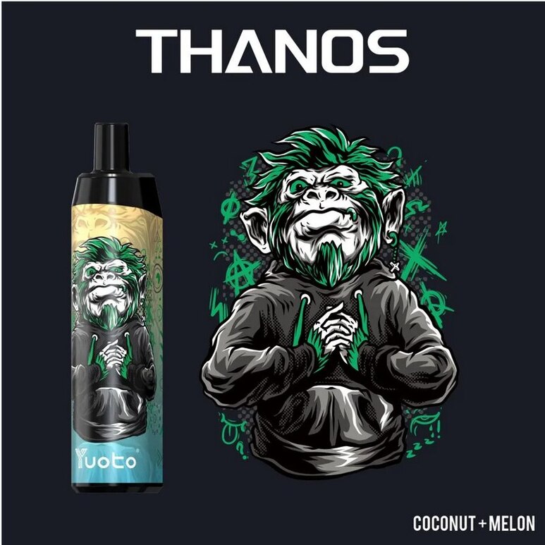 Yuoto Vape Thanos - Coconut Melon - 50mg/ml 5000 Puffs