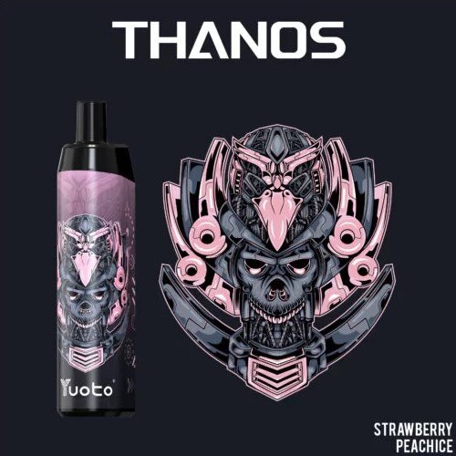Yuoto Vape Thanos - Strawberry Peach - 50mg/ml 5000 Puffs