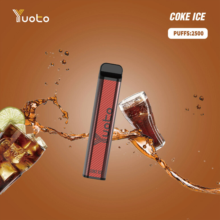 Yuoto Vape XXL - Coke Ice - 50mg/ml 2500 Puffs