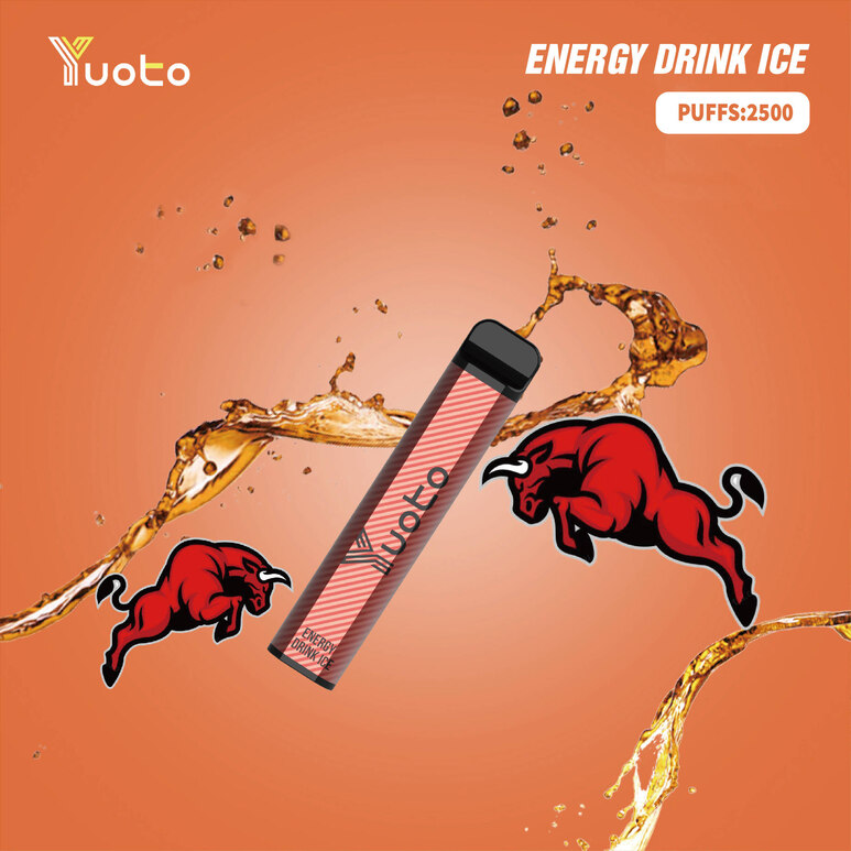 Yuoto Vape XXL - Energy Drink Ice - 50mg/ml 2500 Puffs