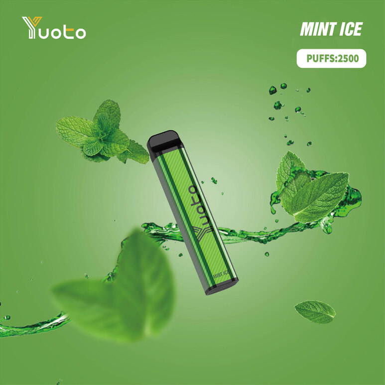 Yuoto Vape XXL - Mint Ice - 50mg/ml 2500 Puffs