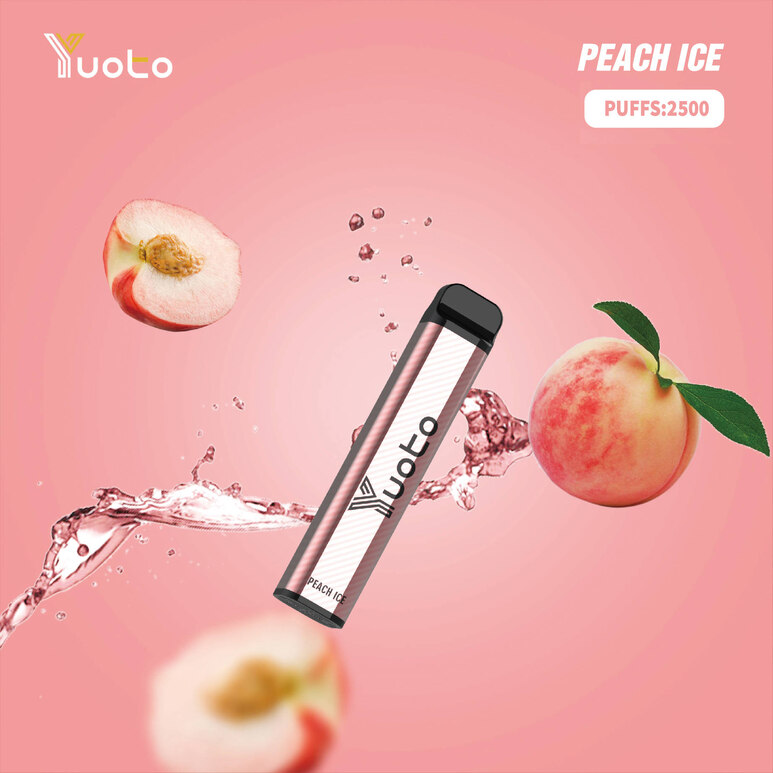 Yuoto Vape XXL - Peach Ice - 50mg/ml 2500 Puffs