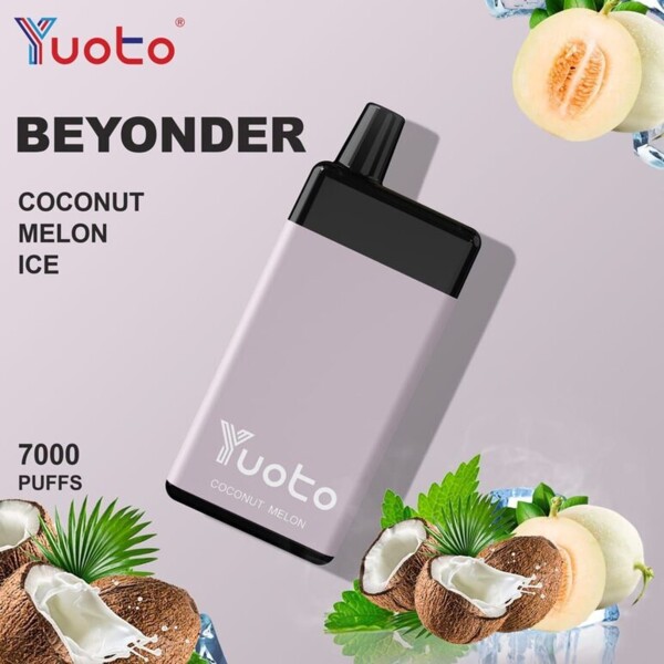 Yuoto Vape Beyonder - Coconut Melon - 50mg/ml 7000 Puffs