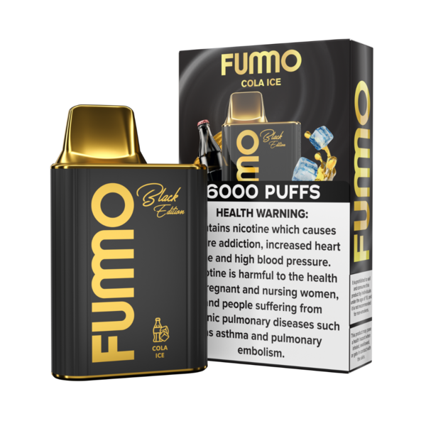 Fummo King - Cola Ice Black Edition - 20mg/ml 6000 Puffs