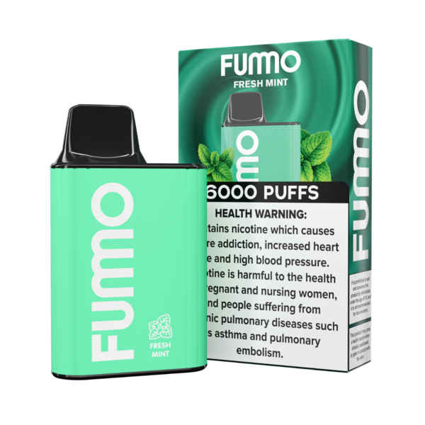 Fummo King - Fresh Mint - 20mg/ml 6000 Puffs