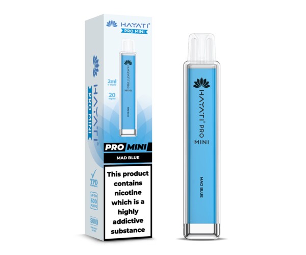 Hayati® Pro Mini - Mad Blue - 20mg/ml 600 Puffs