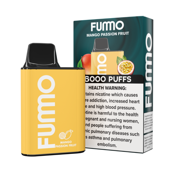 Fummo King - Mango Passion Fruit - 20mg/ml 6000 Puffs