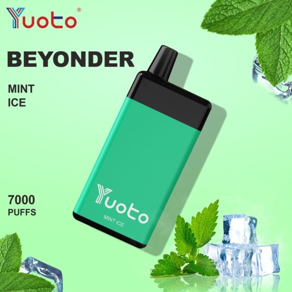 Yuoto Vape Beyonder - Mint Ice - 50mg/ml 7000 Puffs