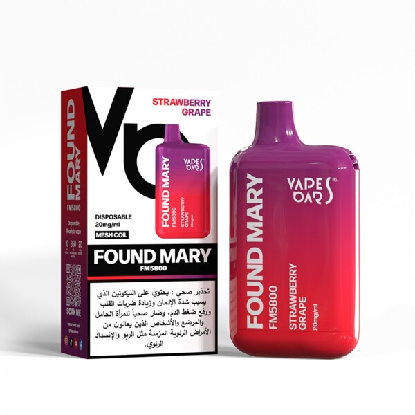 Found Mary - Strawberry Grape - 20mg/ml 5800 Puffs
