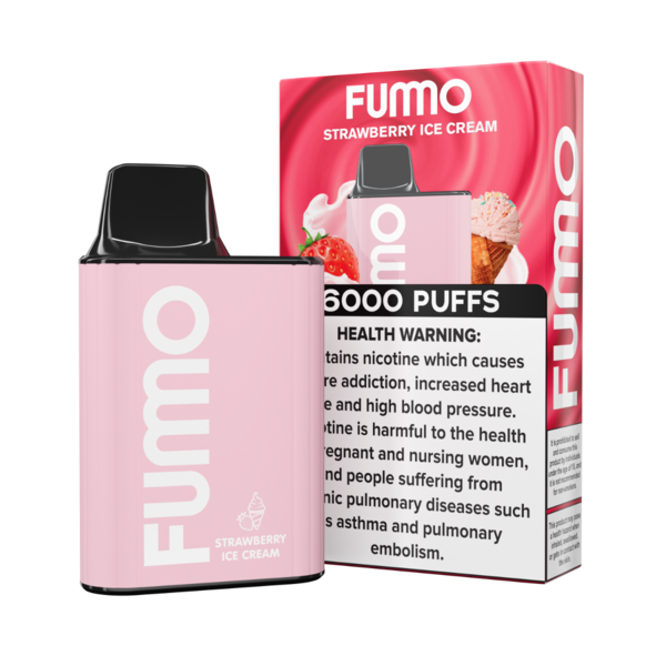 Fummo King - Strawberry Ice Cream - 20mg/ml 6000 Puffs