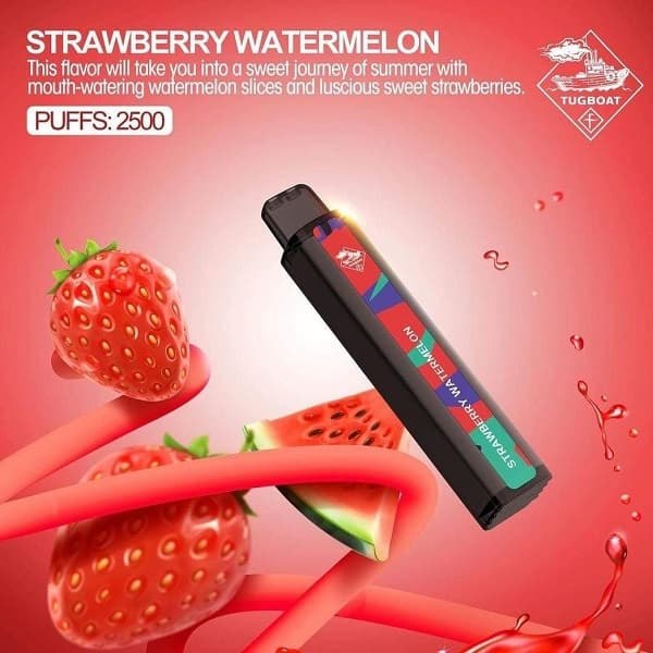 Tugboat XXL - Strawberry Watermelon - 50mg/ml 2500 Puffs