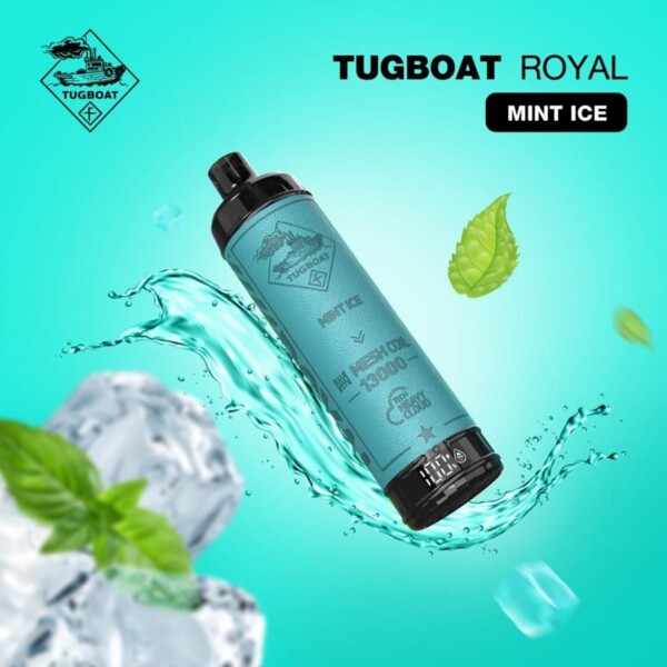 Tugboat Royal - Mint Ice - 50mg/ml 13000 Puffs