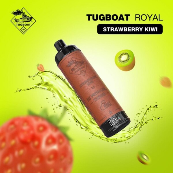 Tugboat Royal - Strawberry Kiwi - 50mg/ml 13000 Puffs