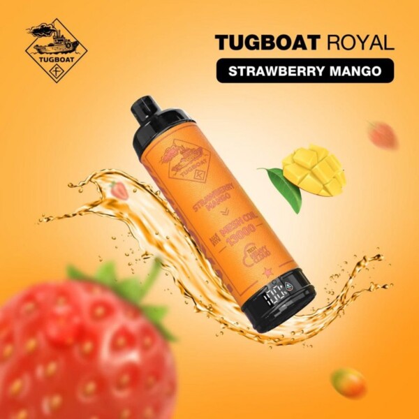 Tugboat Royal - Strawberry Mango Dtl - 50mg/ml 13000 Puffs