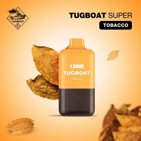 Tugboat Super - Tobacco - 50mg/ml 12000 Puffs
