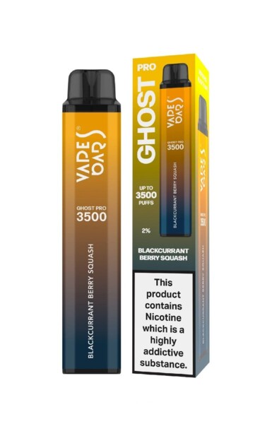 Ghost Pro - Blackcurrant Berry Squash - 20mg/ml 3500 Puffs