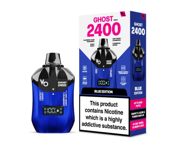 Ghost 2400 - Blue Edition - 20mg/ml 2400 Puffs