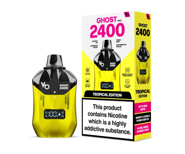 Ghost 2400 - Tropical Edition - 20mg/ml 2400 Puffs