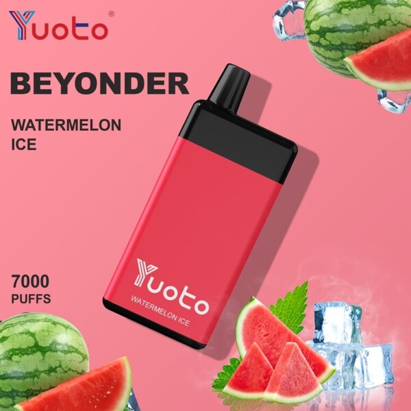 Yuoto Vape Beyonder - Watermelon Ice - 50mg/ml 7000 Puffs