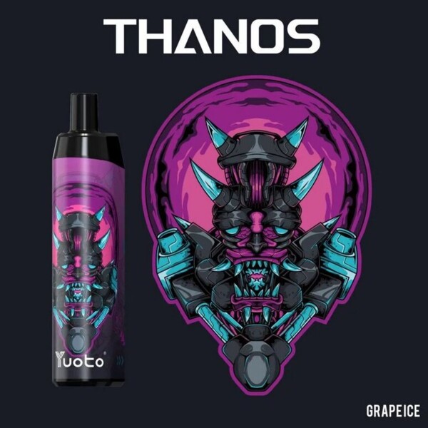 Yuoto Vape Thanos - Grape Ice - 50mg/ml 5000 Puffs