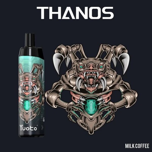 Yuoto Vape Thanos - Milk Coffe - 50mg/ml 5000 Puffs