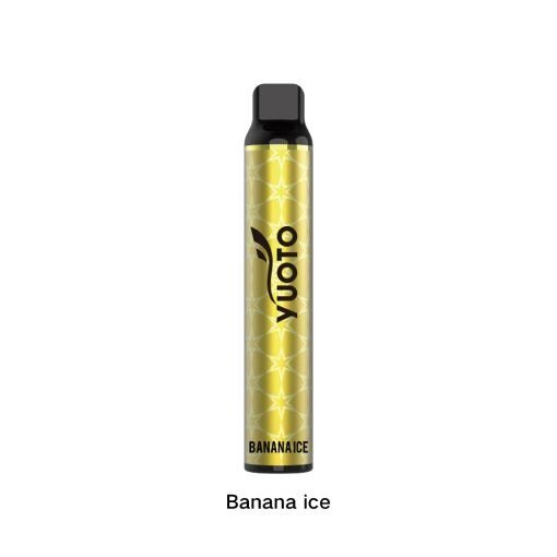 Yuoto Vape Luscious - Banana Ice - 50mg/ml 3000 Puffs