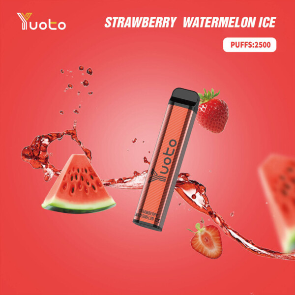Yuoto Vape XXL - Strawberry Watermelon Ice - 50mg/ml 2500 Puffs