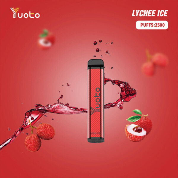 Yuoto Vape XXL - Lychee Ice - 50mg/ml 2500 Puffs