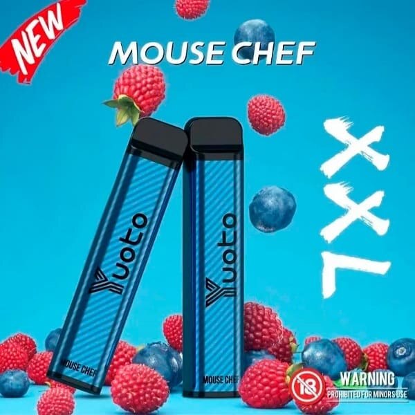 Yuoto Vape XXL - Mouse Cheff - 50mg/ml 2500 Puffs