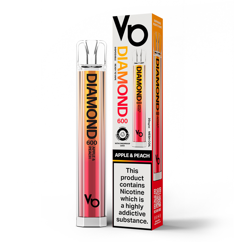 Diamond - Apple & Peach - 20mg/ml 600 Puffs