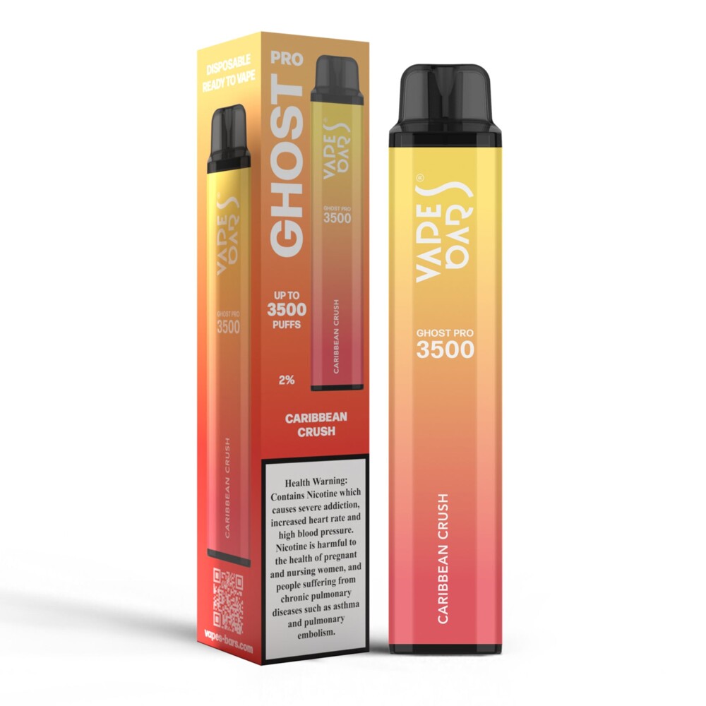 Ghost Pro - Caribbean Crush - 20mg/ml 3500 Puffs