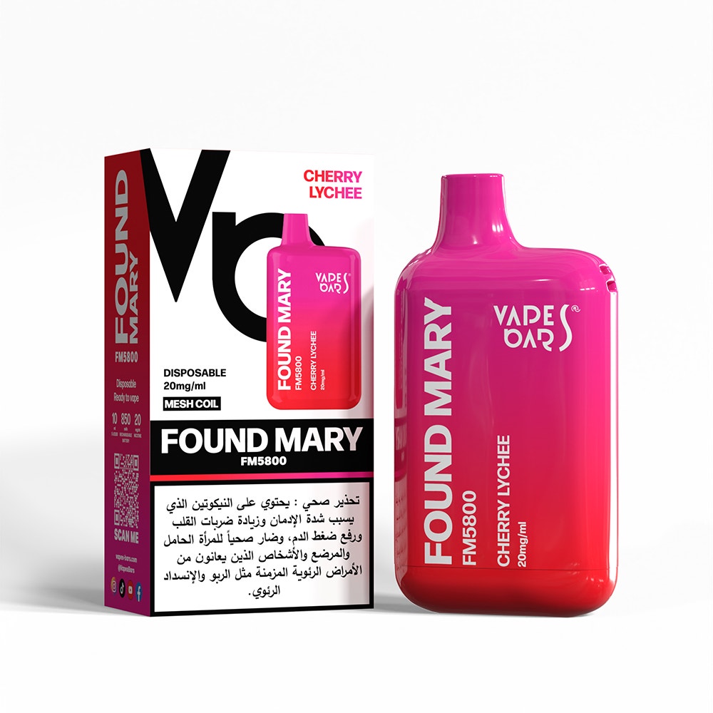 Found Mary - Cherry Lychee - 20mg/ml 5800 Puffs