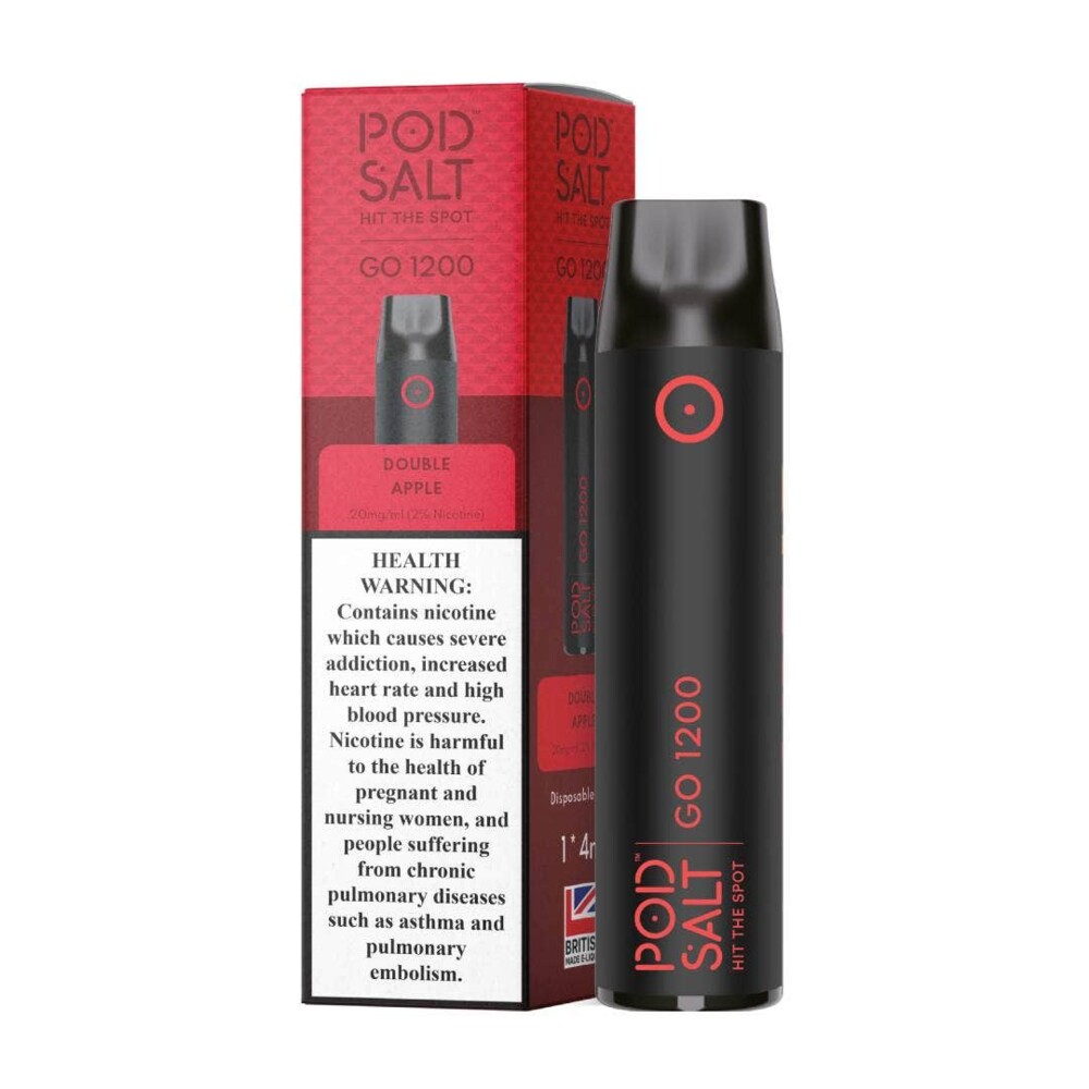 Pod Salt - Go Double Apple - 20mg/ml 1200 Puffs