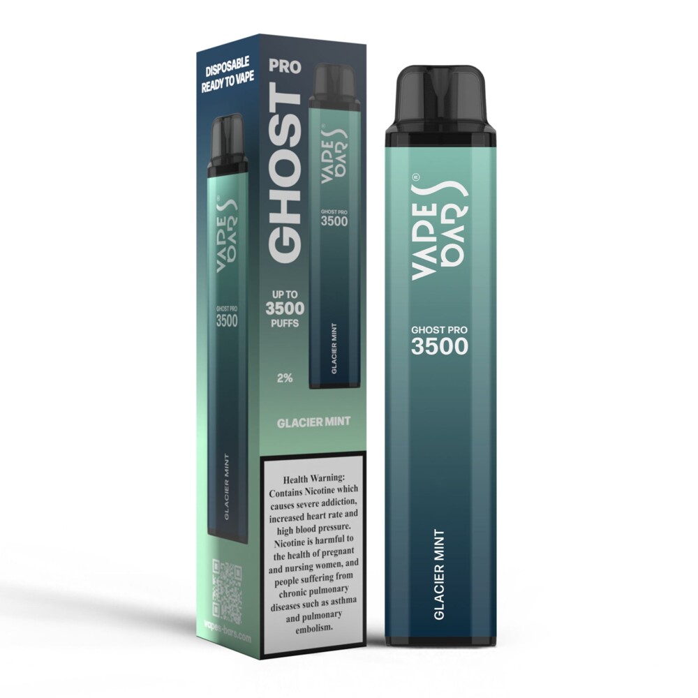 Ghost Pro - Glacier Mint - 20mg/ml 3500 Puffs