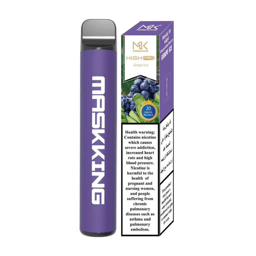 Maskking High PRO - Grape Ice 20mg/ml-1600 puffs