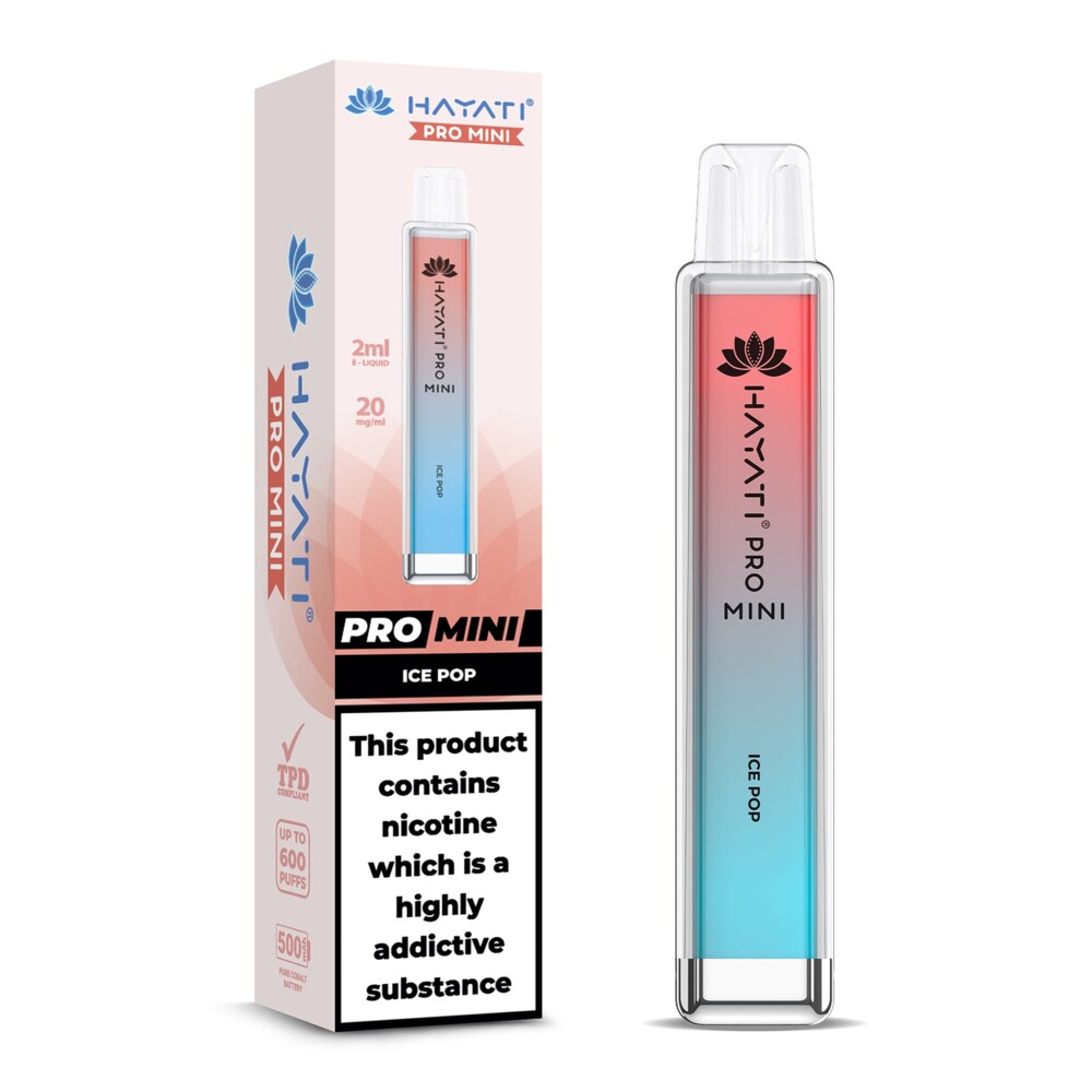 Hayati® Pro Mini - Ice Pop - 20mg/ml 600 Puffs