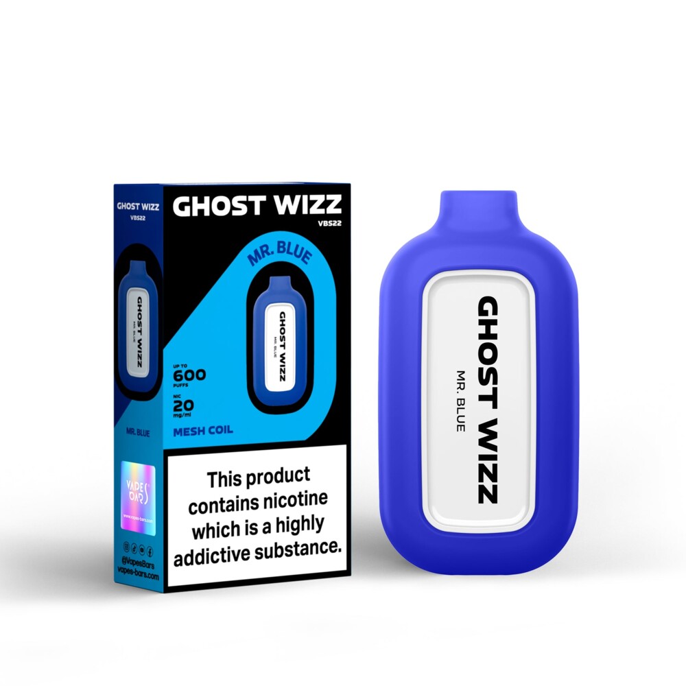 Ghost Wizz - Mr. Blue - 20mg/ml 600 Puffs