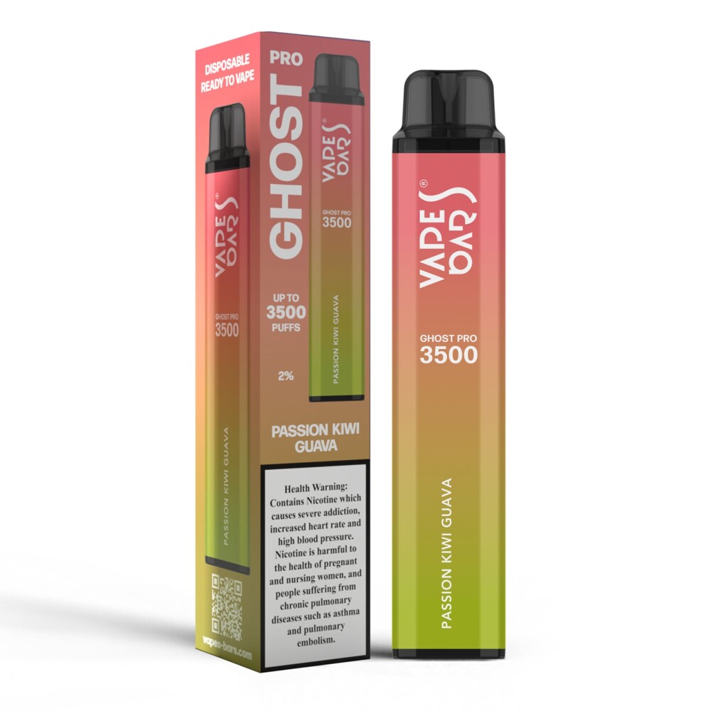 Ghost Pro - Passion Kiwi Guava - 20mg/ml 3500 Puffs