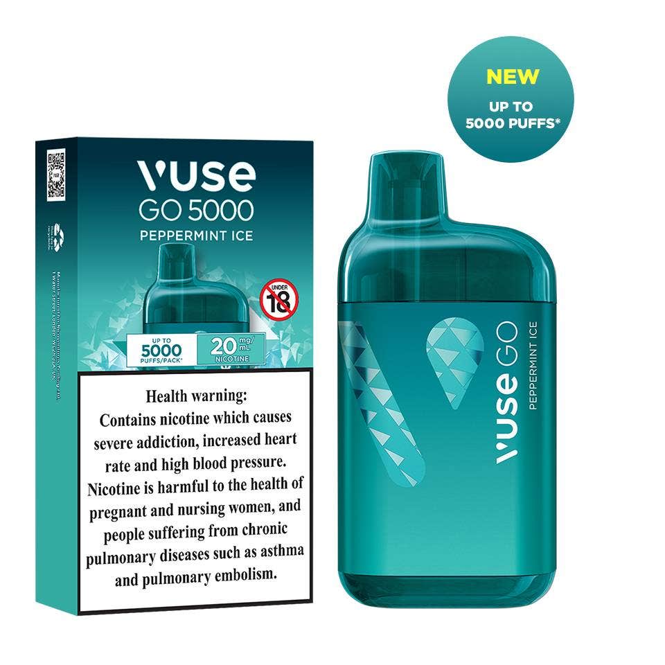 Vuse Go - Peppermint Ice - 20mg/ml 5000 Puffs