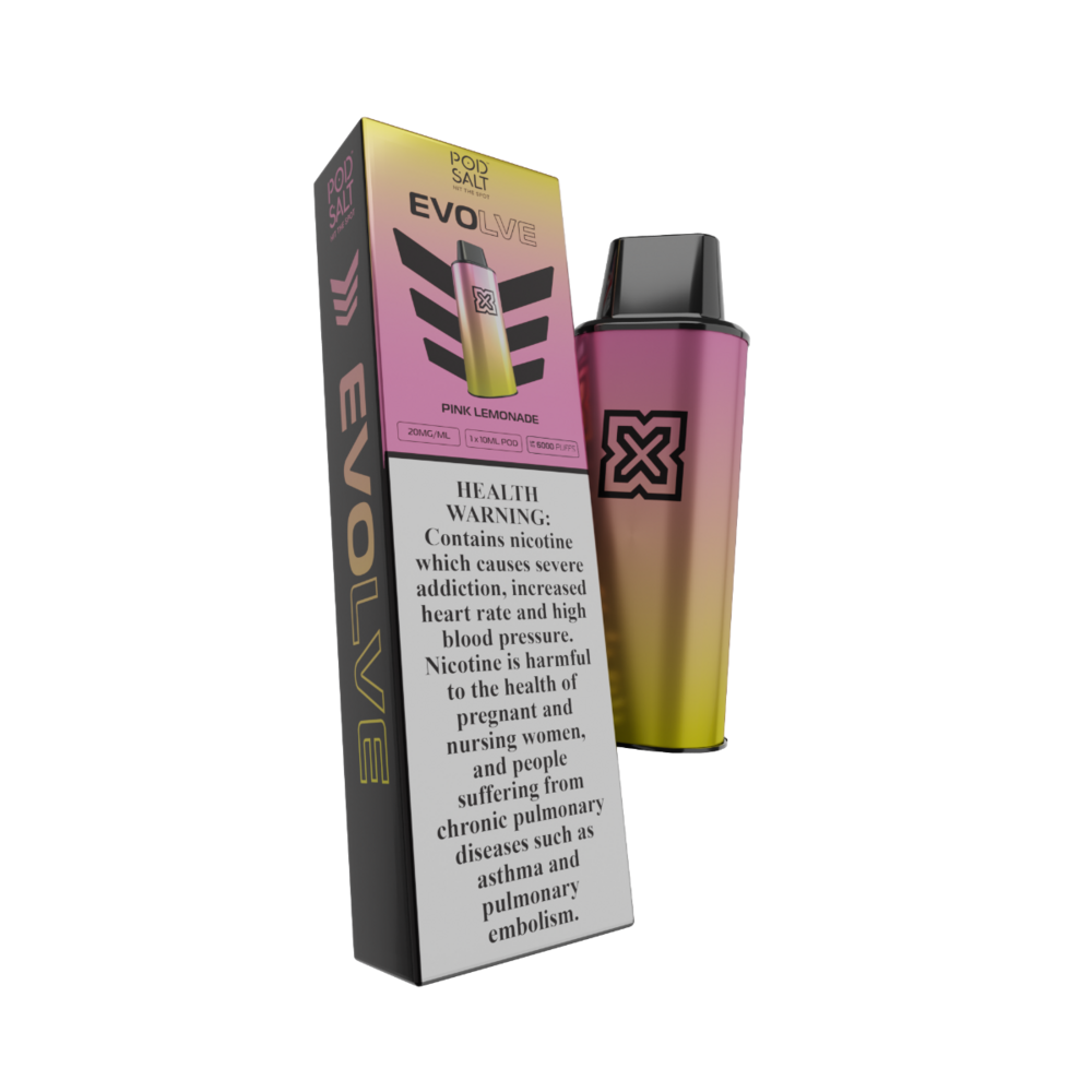 Pod Salt - Evolve Pink Lemonade - 20mg/ml 6000 Puffs