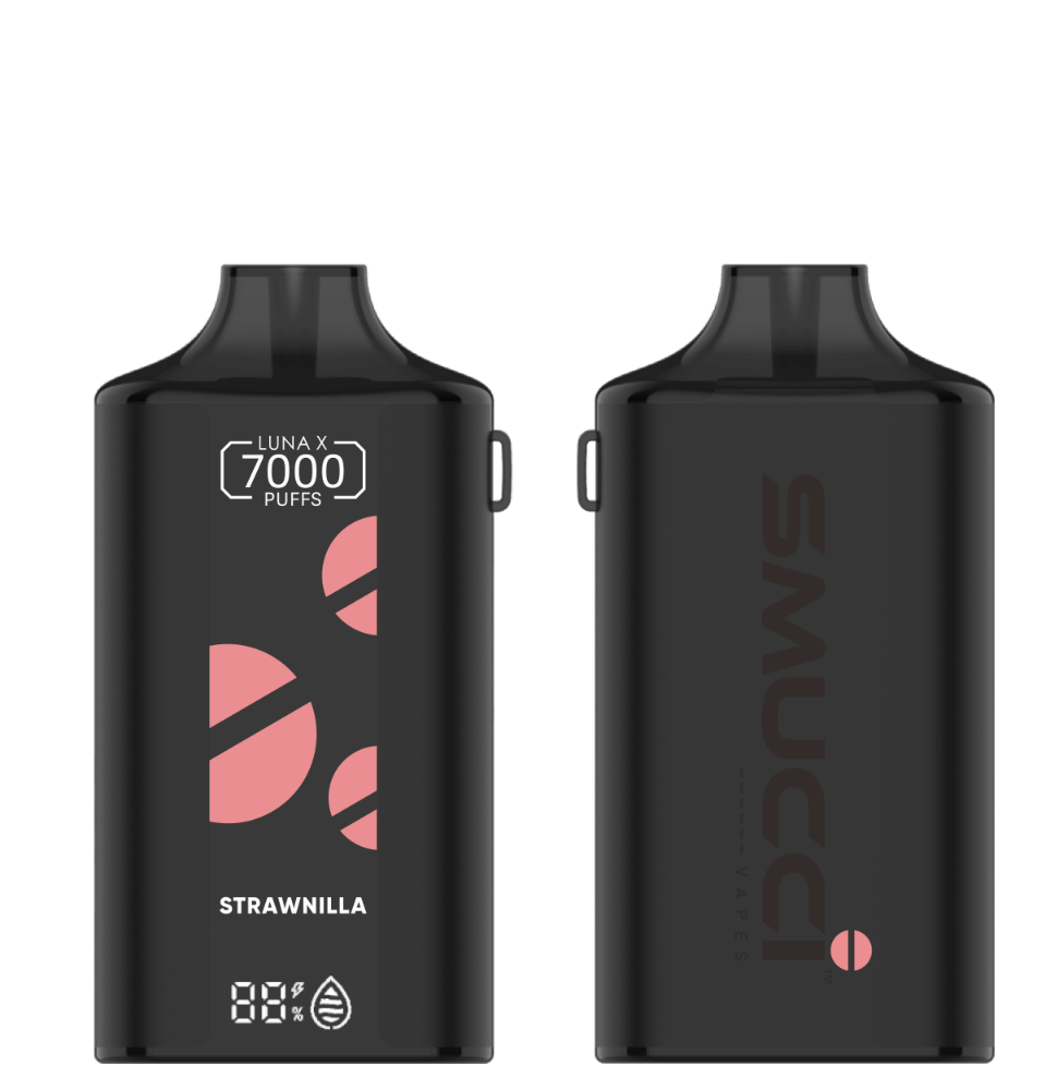 Smucci Vapes Luna X - Strawnilla - 20mg/ml 7000 Puffs