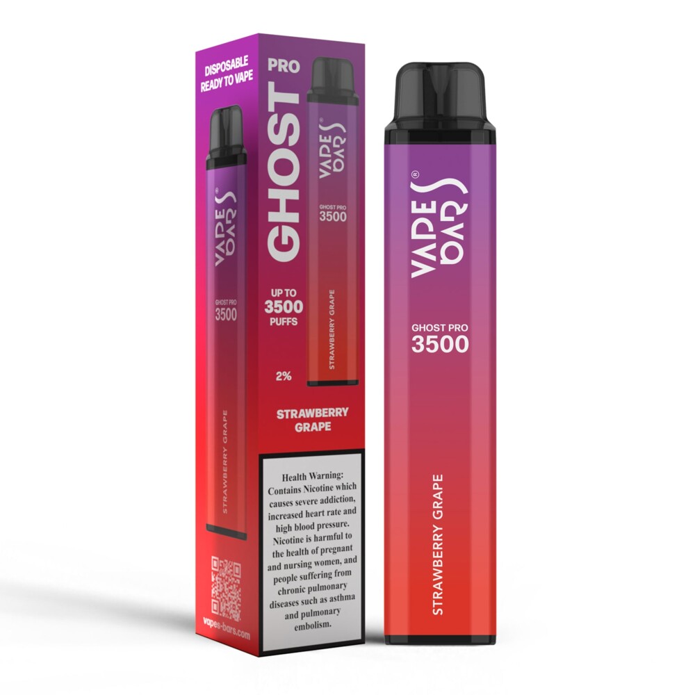 Ghost Pro - Strawberry Grape - 20mg/ml 3500 Puffs