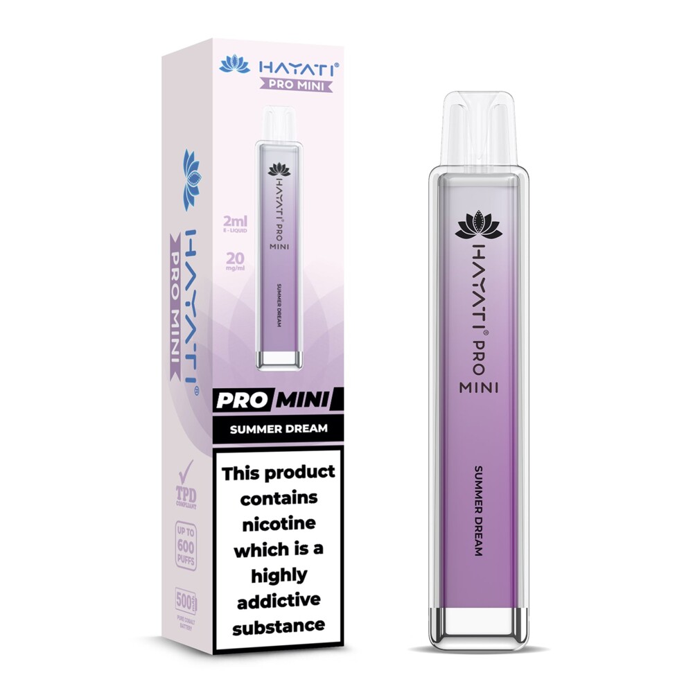 Hayati® Pro Mini - Summer Dream - 20mg/ml 600 Puffs